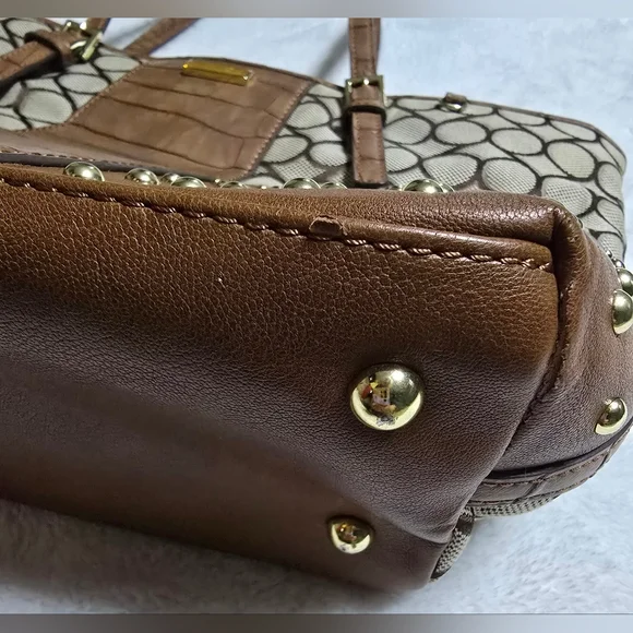 Nine West Purse Shoudler Bag Large Handbag Tote - Picture 6 of 15